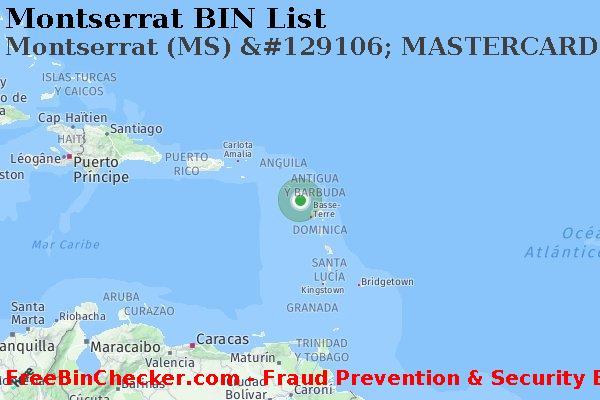 Montserrat Montserrat+%28MS%29+%26%23129106%3B+MASTERCARD Lista de BIN