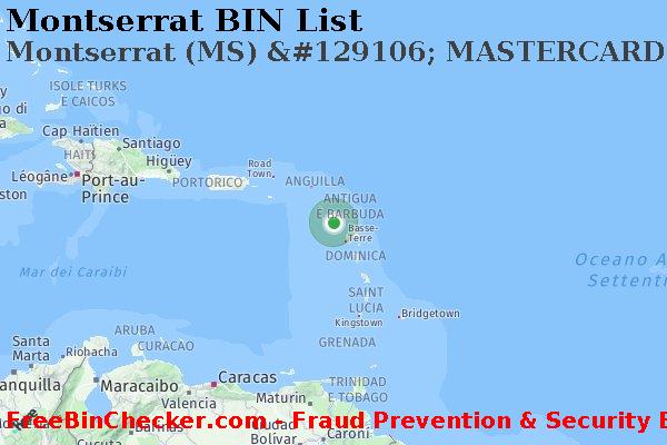 Montserrat Montserrat+%28MS%29+%26%23129106%3B+MASTERCARD Lista BIN