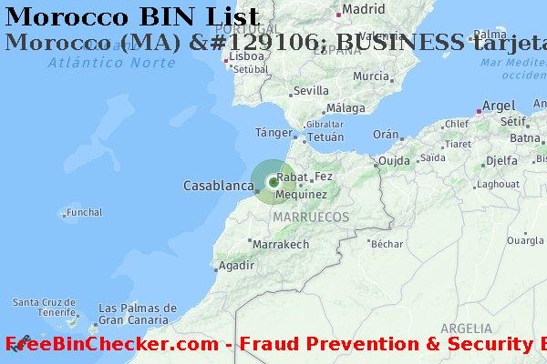 Morocco Morocco+%28MA%29+%26%23129106%3B+BUSINESS+tarjeta Lista de BIN