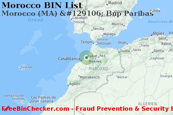 Morocco Morocco+%28MA%29+%26%23129106%3B+Bnp+Paribas BIN-Liste