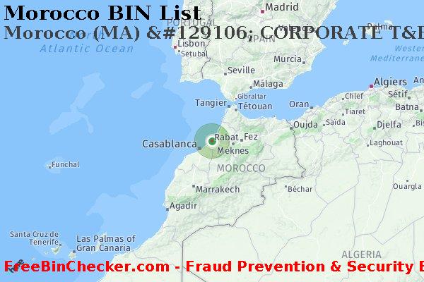 Morocco Morocco+%28MA%29+%26%23129106%3B+CORPORATE+T%26E+card BIN List