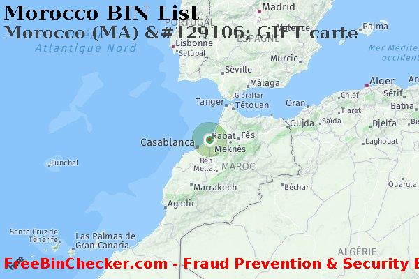 Morocco Morocco+%28MA%29+%26%23129106%3B+GIFT+carte BIN Liste 