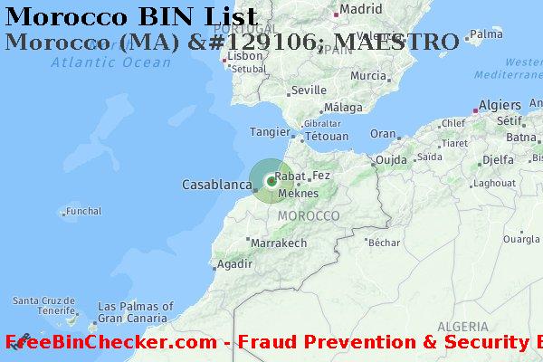 Morocco Morocco+%28MA%29+%26%23129106%3B+MAESTRO Lista de BIN