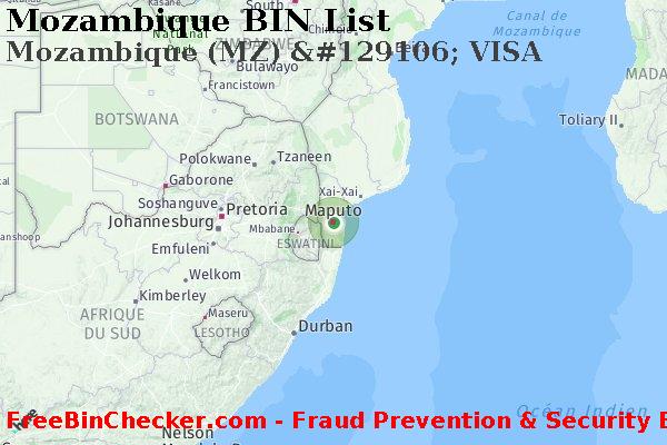 Mozambique Mozambique+%28MZ%29+%26%23129106%3B+VISA BIN Liste 