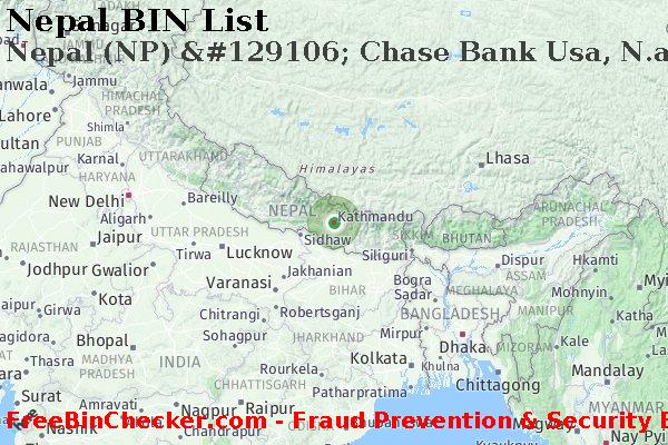 Nepal Nepal+%28NP%29+%26%23129106%3B+Chase+Bank+Usa%2C+N.a. Lista de BIN