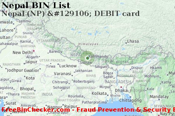Nepal Nepal+%28NP%29+%26%23129106%3B+DEBIT+card BIN Lijst