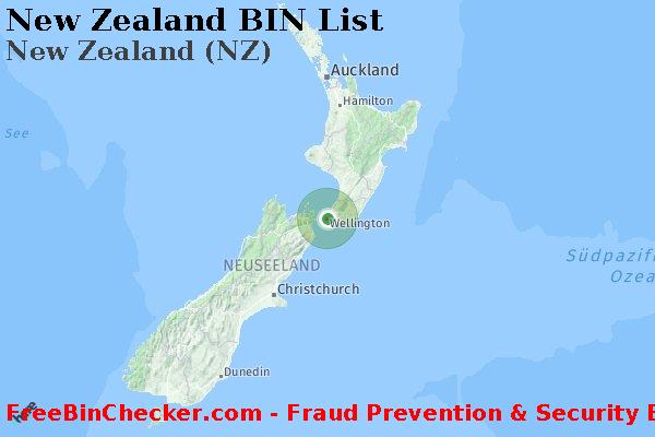 New Zealand New+Zealand+%28NZ%29 BIN-Liste