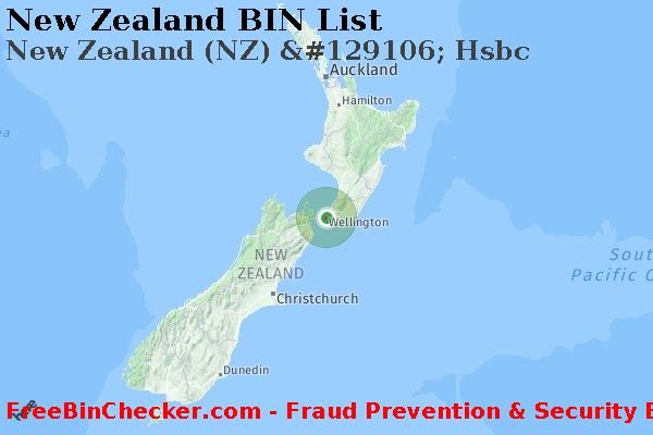 New Zealand New+Zealand+%28NZ%29+%26%23129106%3B+Hsbc BIN Lijst