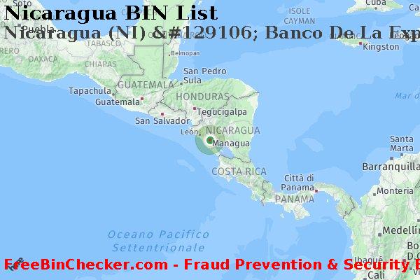 Nicaragua Nicaragua+%28NI%29+%26%23129106%3B+Banco+De+La+Exportacion%2C+S.a. Lista BIN