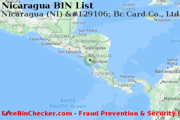 Nicaragua Nicaragua+%28NI%29+%26%23129106%3B+Bc+Card+Co.%2C+Ltd. BIN List