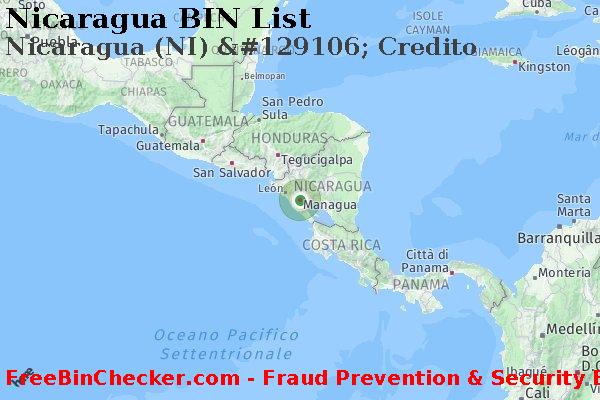 Nicaragua Nicaragua+%28NI%29+%26%23129106%3B+Credito Lista BIN