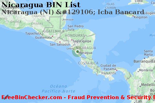Nicaragua Nicaragua+%28NI%29+%26%23129106%3B+Icba+Bancard Lista de BIN