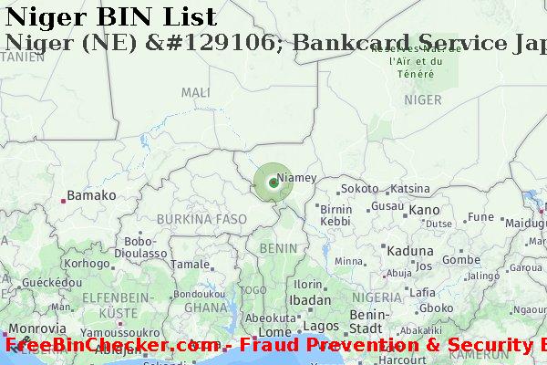 Niger Niger+%28NE%29+%26%23129106%3B+Bankcard+Service+Japan+Co.%2C+Ltd. BIN-Liste