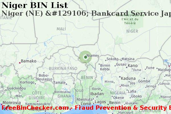 Niger Niger+%28NE%29+%26%23129106%3B+Bankcard+Service+Japan+Co.%2C+Ltd. BIN Liste 