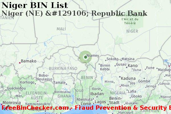 Niger Niger+%28NE%29+%26%23129106%3B+Republic+Bank BIN-Liste