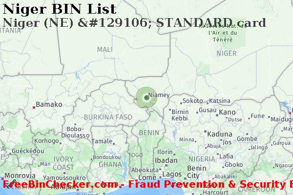 Niger Niger+%28NE%29+%26%23129106%3B+STANDARD+card BIN List