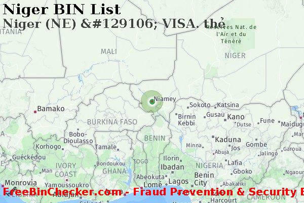 Niger Niger+%28NE%29+%26%23129106%3B+VISA.+th%E1%BA%BB BIN Danh sách