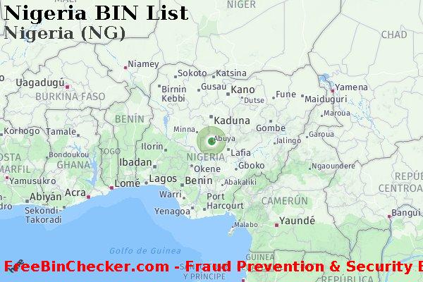 Nigeria Nigeria+%28NG%29 Lista de BIN