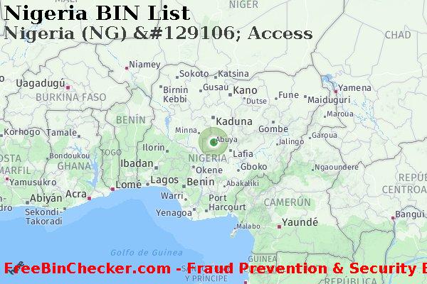 Nigeria Nigeria+%28NG%29+%26%23129106%3B+Access Lista de BIN