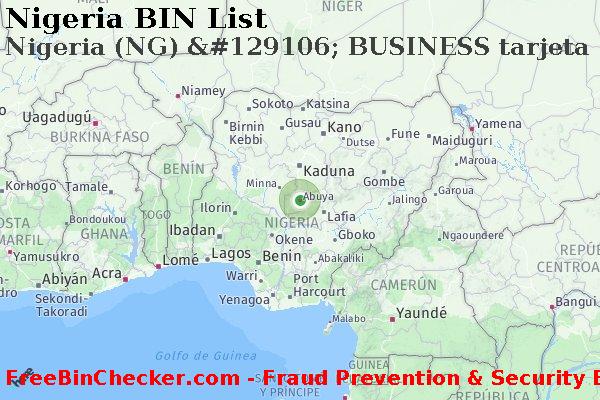 Nigeria Nigeria+%28NG%29+%26%23129106%3B+BUSINESS+tarjeta Lista de BIN