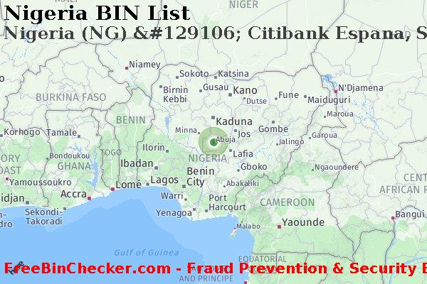 Nigeria Nigeria+%28NG%29+%26%23129106%3B+Citibank+Espana%2C+S.a. Lista de BIN