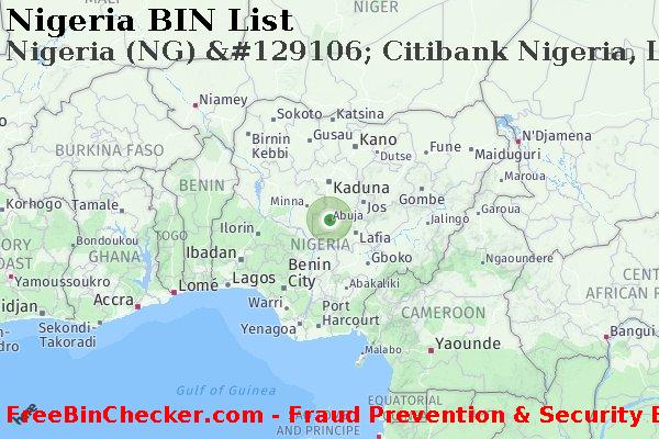 Nigeria Nigeria+%28NG%29+%26%23129106%3B+Citibank+Nigeria%2C+Ltd. BIN List
