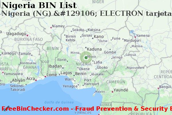 Nigeria Nigeria+%28NG%29+%26%23129106%3B+ELECTRON+tarjeta Lista de BIN