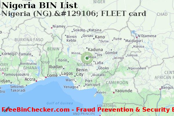 Nigeria Nigeria+%28NG%29+%26%23129106%3B+FLEET+card BIN List