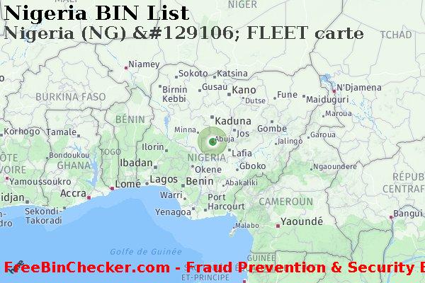 Nigeria Nigeria+%28NG%29+%26%23129106%3B+FLEET+carte BIN Liste 