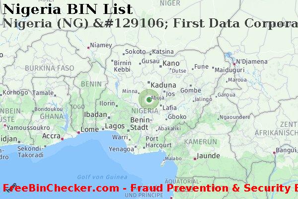 Nigeria Nigeria+%28NG%29+%26%23129106%3B+First+Data+Corporation BIN-Liste