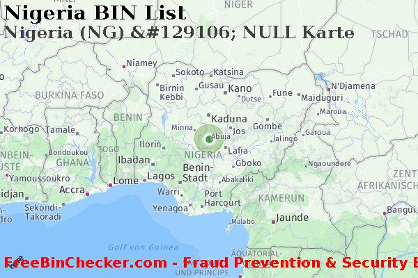 Nigeria Nigeria+%28NG%29+%26%23129106%3B+NULL+Karte BIN-Liste