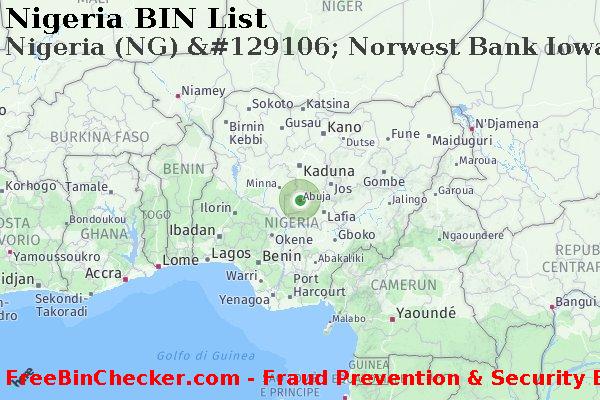 Nigeria Nigeria+%28NG%29+%26%23129106%3B+Norwest+Bank+Iowa+N.a. Lista BIN