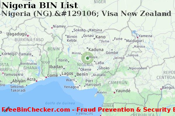 Nigeria Nigeria+%28NG%29+%26%23129106%3B+Visa+New+Zealand Lista de BIN