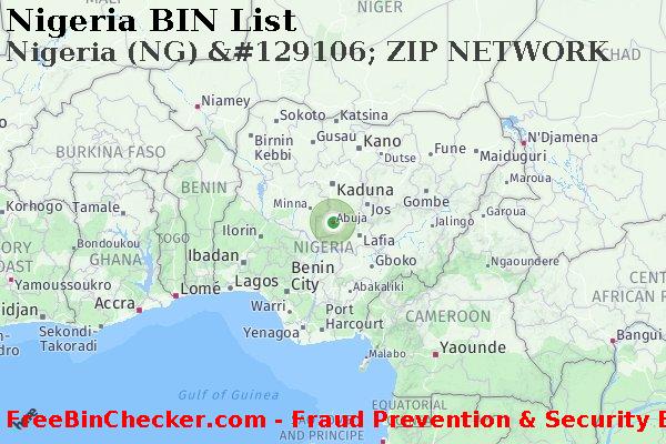 Nigeria Nigeria+%28NG%29+%26%23129106%3B+ZIP+NETWORK BIN Danh sách