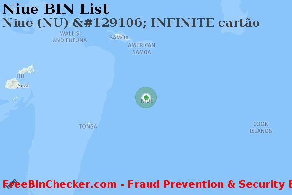 Niue Niue+%28NU%29+%26%23129106%3B+INFINITE+cart%C3%A3o Lista de BIN
