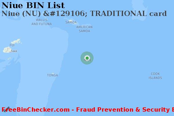 Niue Niue+%28NU%29+%26%23129106%3B+TRADITIONAL+card BIN List