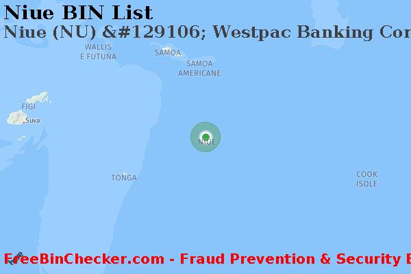 Niue Niue+%28NU%29+%26%23129106%3B+Westpac+Banking+Corporation Lista BIN