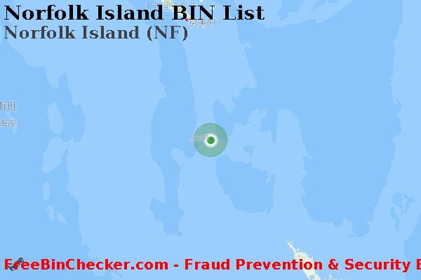 Norfolk Island Norfolk+Island+%28NF%29 BIN列表
