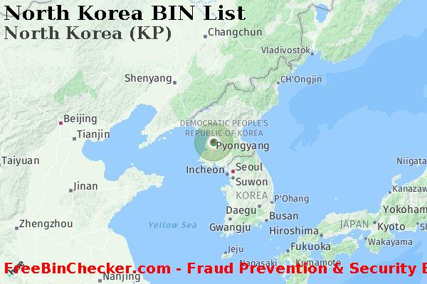 North Korea North+Korea+%28KP%29 BIN List