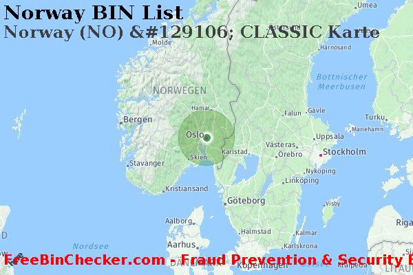 Norway Norway+%28NO%29+%26%23129106%3B+CLASSIC+Karte BIN-Liste