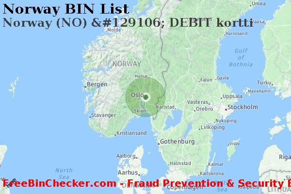 Norway Norway+%28NO%29+%26%23129106%3B+DEBIT+kortti BIN List