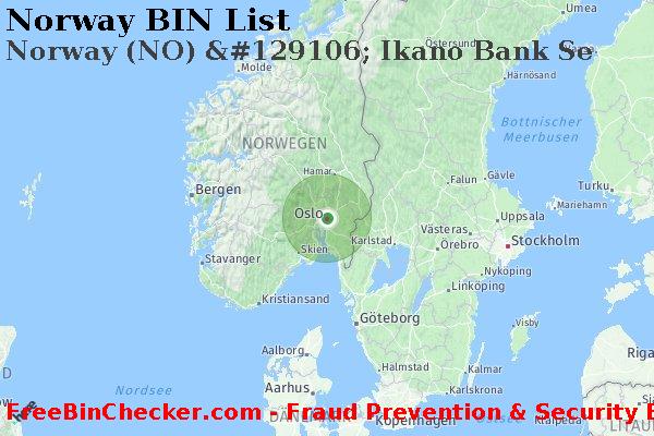Norway Norway+%28NO%29+%26%23129106%3B+Ikano+Bank+Se BIN-Liste
