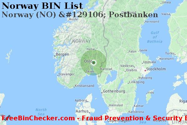 Norway Norway+%28NO%29+%26%23129106%3B+Postbanken BIN List