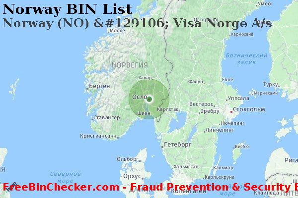Norway Norway+%28NO%29+%26%23129106%3B+Visa+Norge+A%2Fs Список БИН