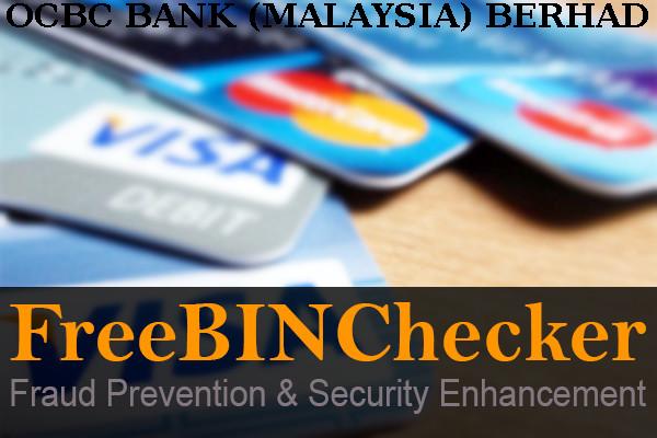 Ocbc Bank (malaysia) Berhad বিন তালিকা