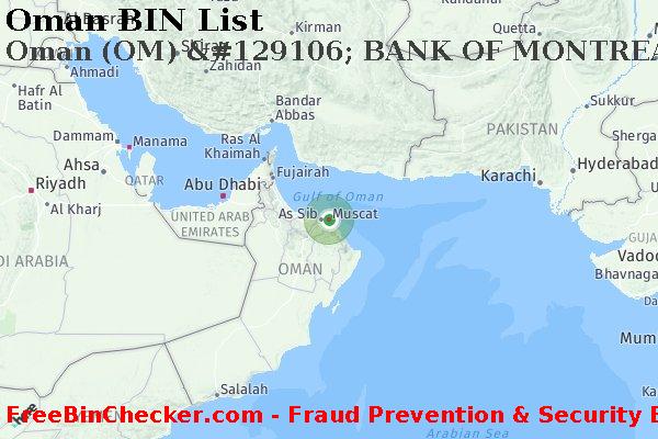Oman Oman+%28OM%29+%26%23129106%3B+BANK+OF+MONTREAL Lista de BIN