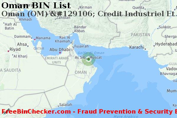 Oman Oman+%28OM%29+%26%23129106%3B+Credit+Industriel+Et+Commercial Lista BIN