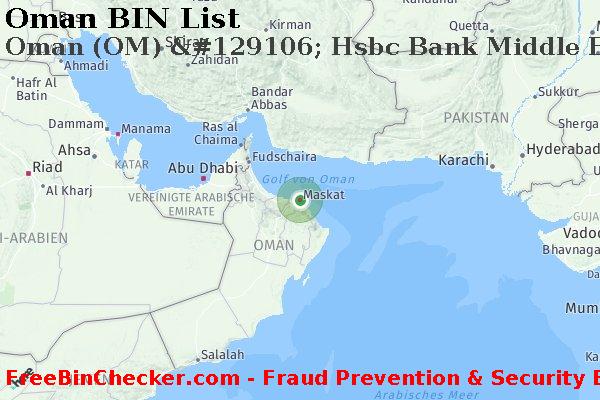 Oman Oman+%28OM%29+%26%23129106%3B+Hsbc+Bank+Middle+East BIN-Liste