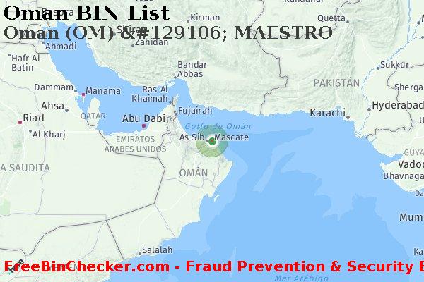 Oman Oman+%28OM%29+%26%23129106%3B+MAESTRO Lista de BIN