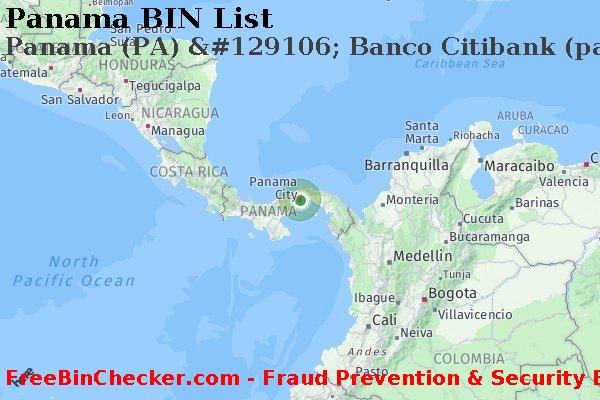 Panama Panama+%28PA%29+%26%23129106%3B+Banco+Citibank+%28panama%29%2C+S.a. BIN List